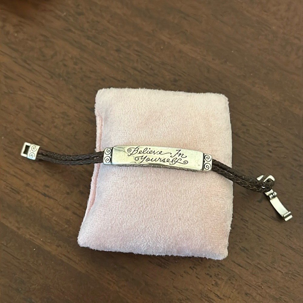 BRIGHTON “BELIEVE IN YOURSELF” BRACELET